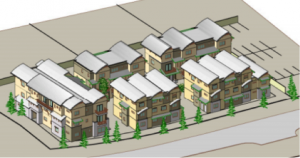 A 32-unit housing development was built through an RFP process in Ketchum.