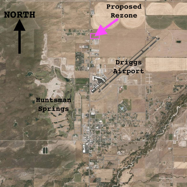 Comment letter on Teton Peaks rezone in Driggs