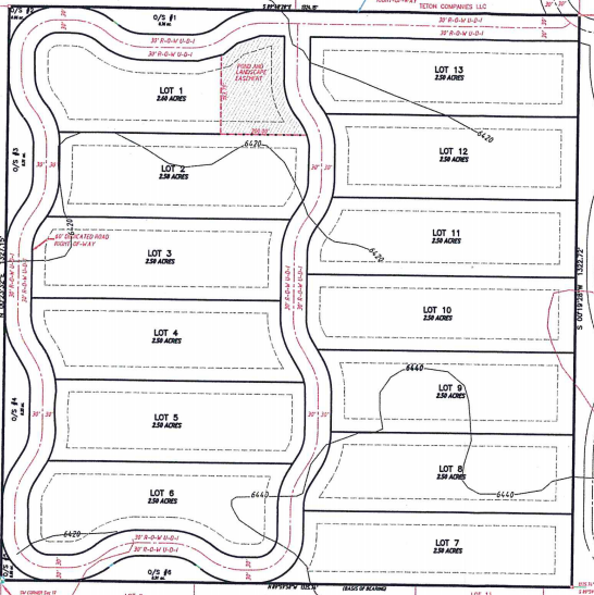 Comment letter on Cottonwood Ranches Subdivision